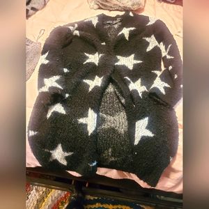 3 one size fits all sweaters